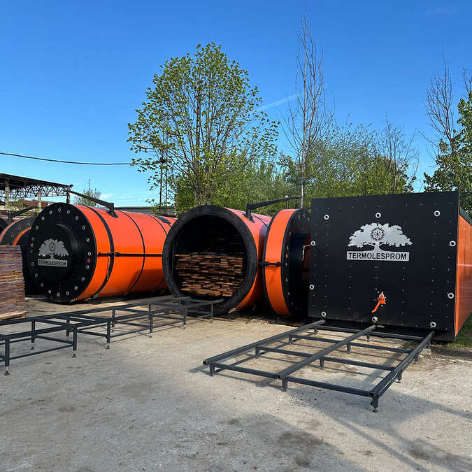 Оборудование для сушки и термообработки древесины