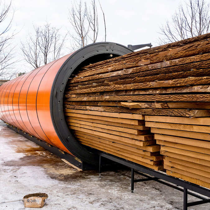 Оборудование для термообработки дерева